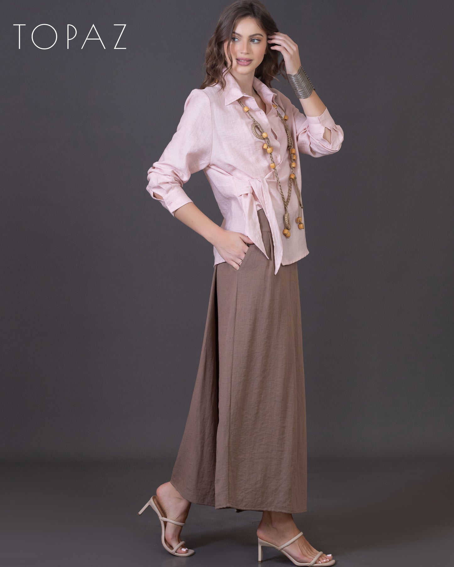 Pants with Skirt Panel