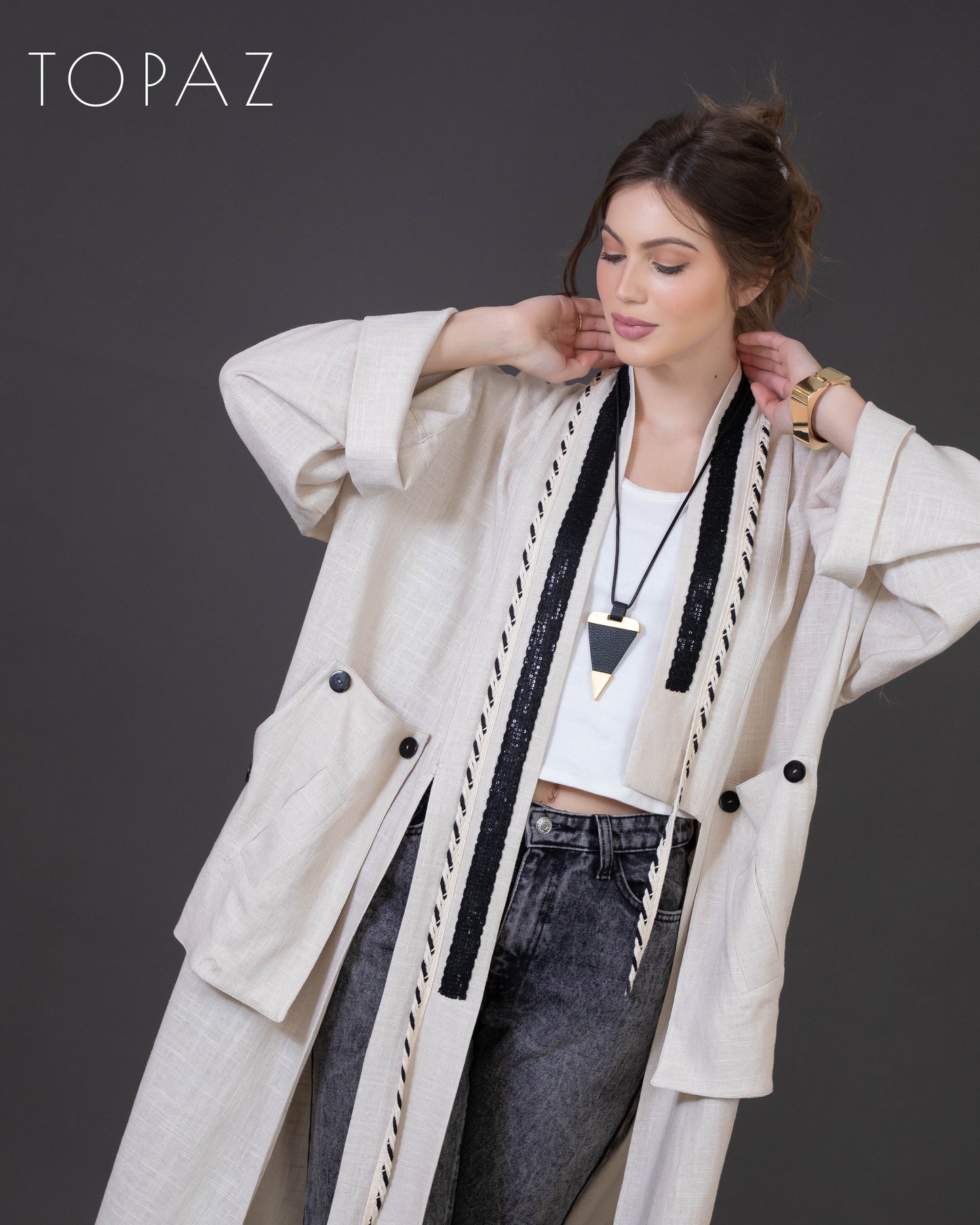 Cardigan with Sequins