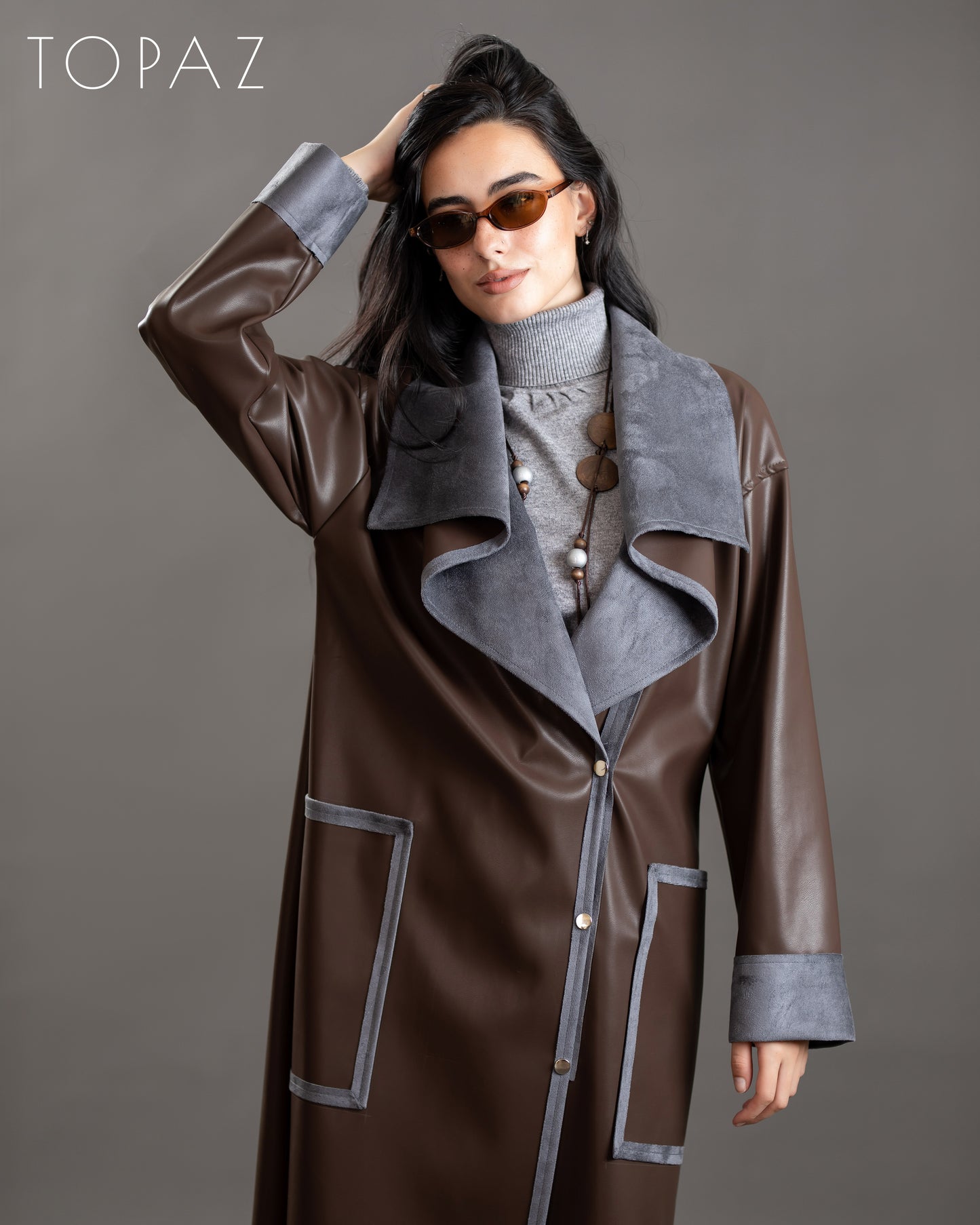 Leather Coat