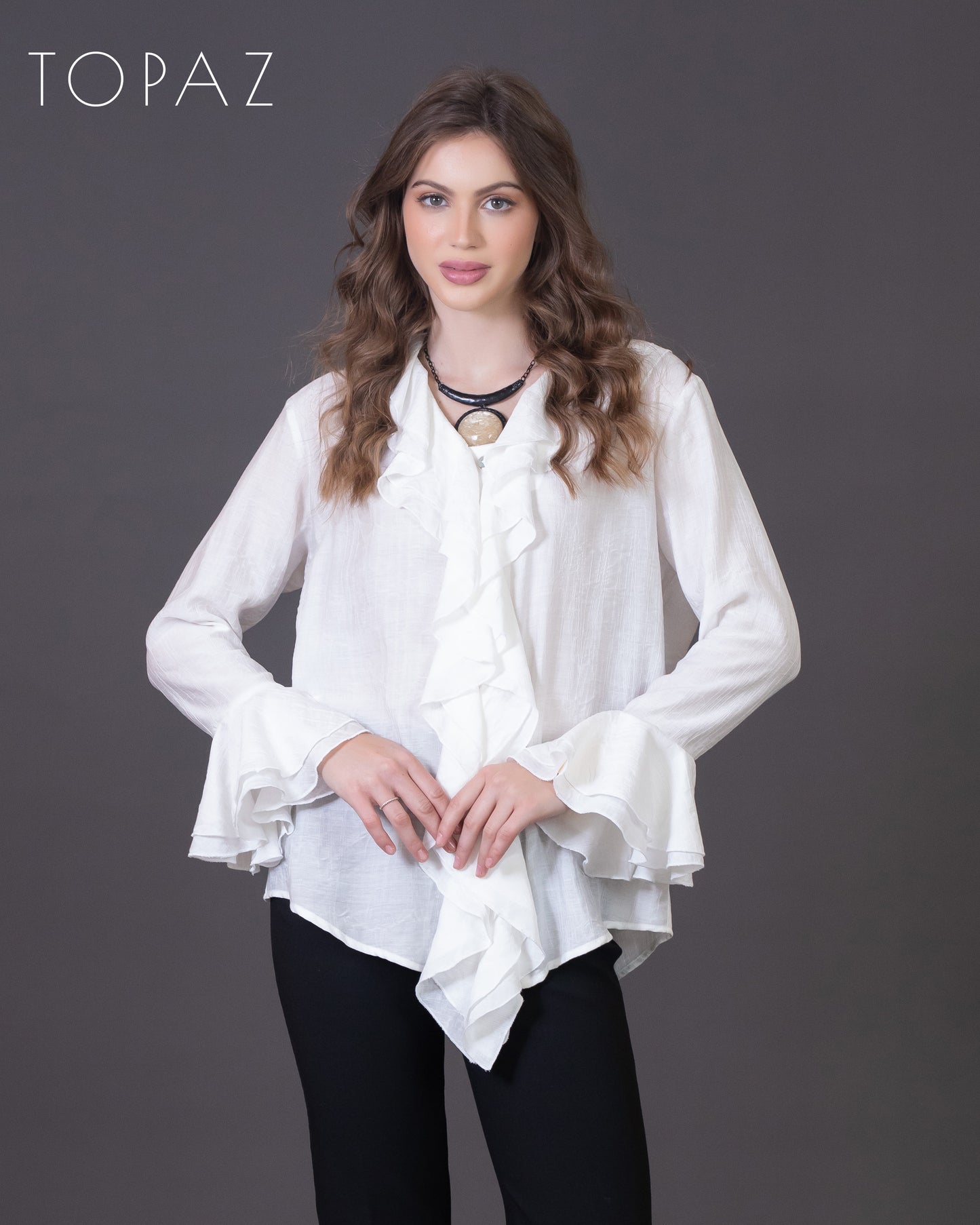 Ruffle Blouse