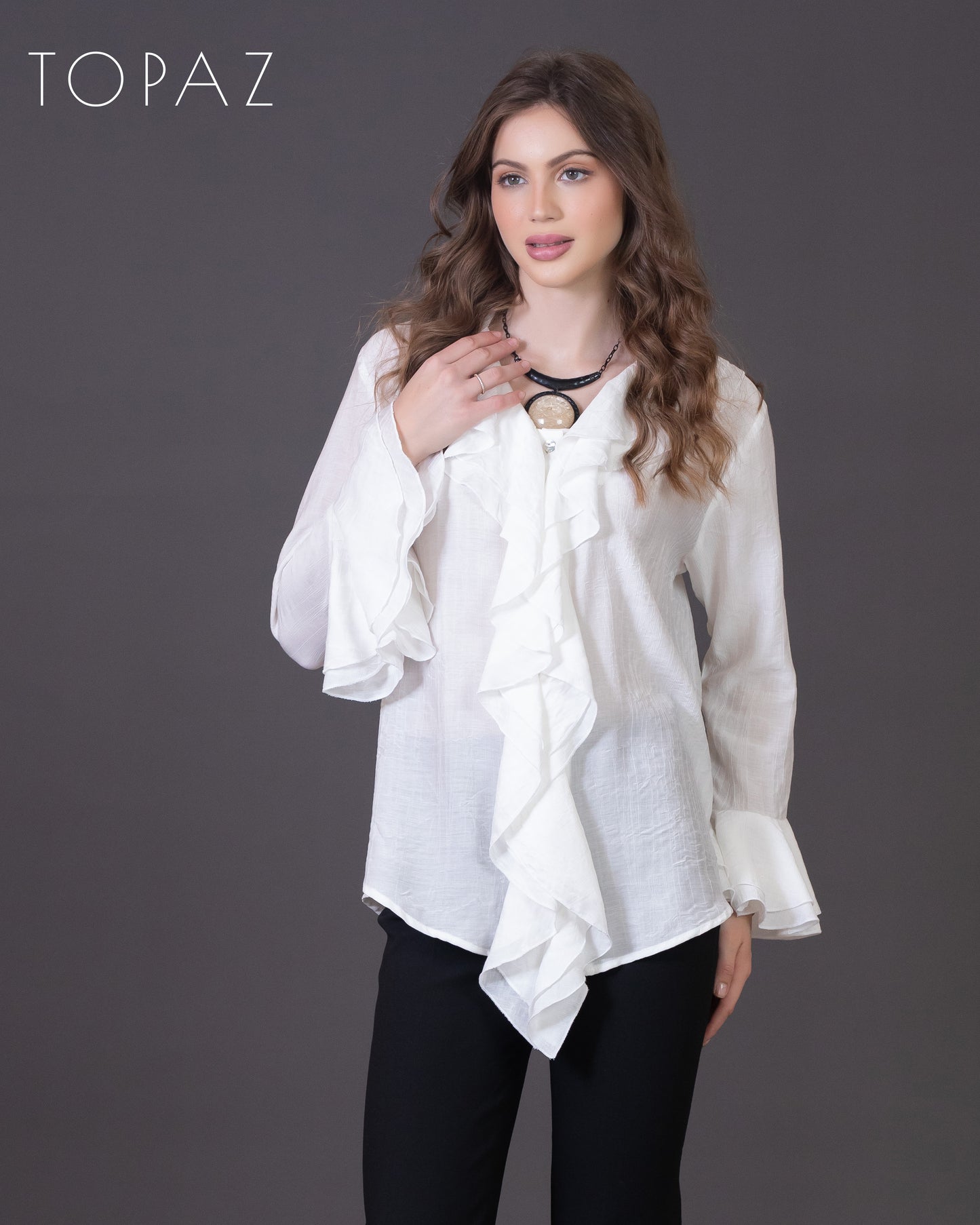 Ruffle Blouse
