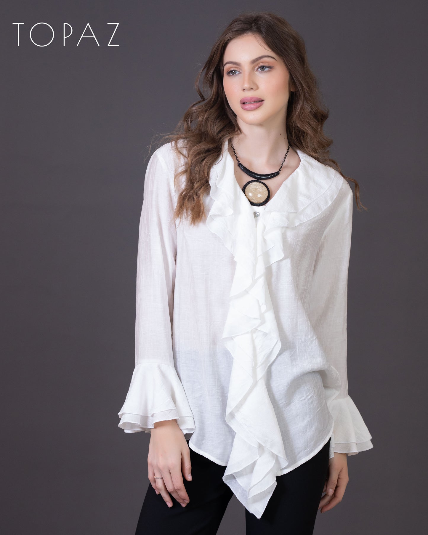 Ruffle Blouse