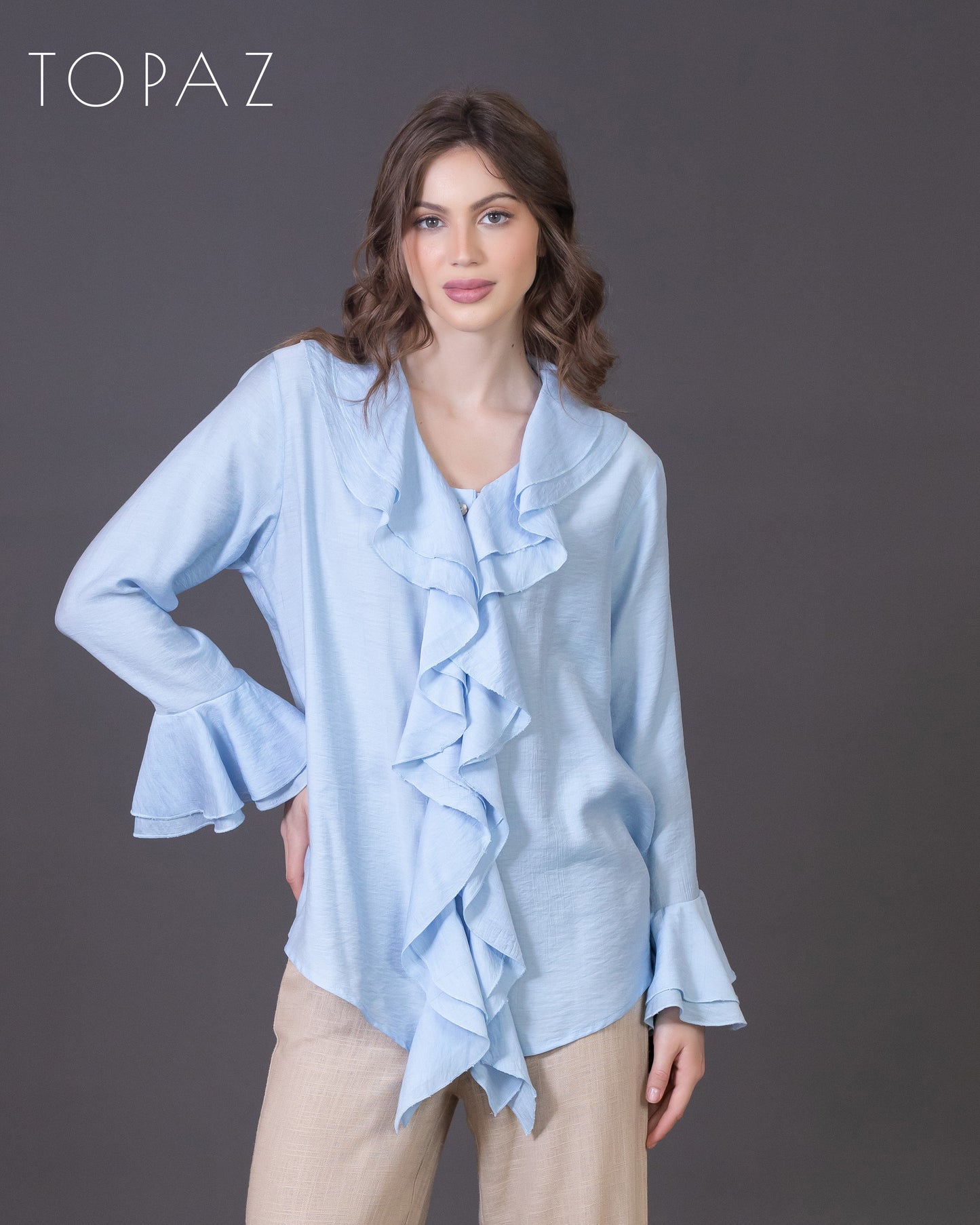 Ruffle Blouse