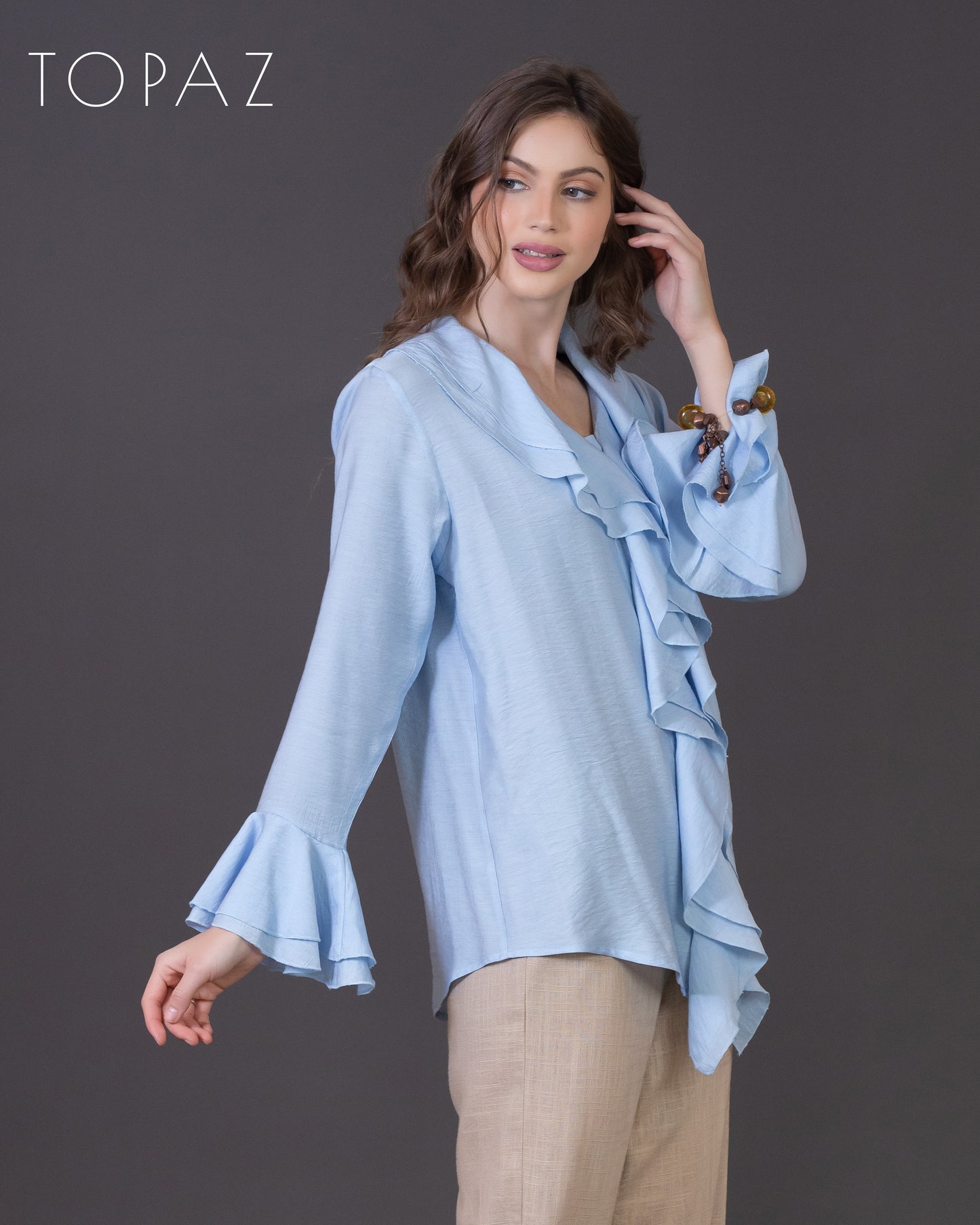 Ruffle Blouse