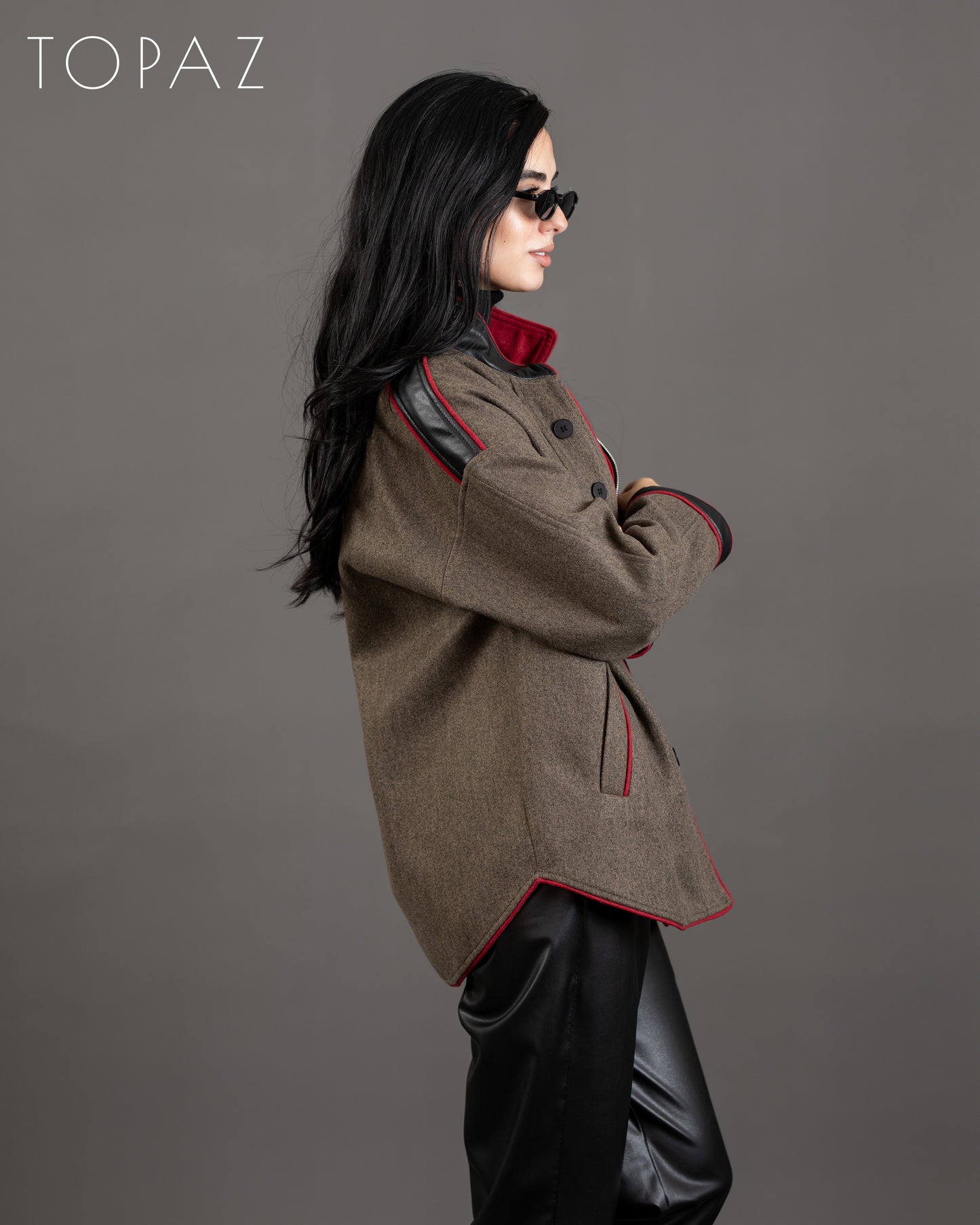 Jacket With Red Piping