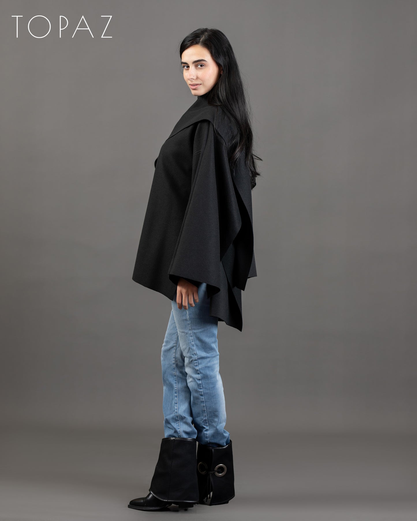 Wool Jacket with Shaal