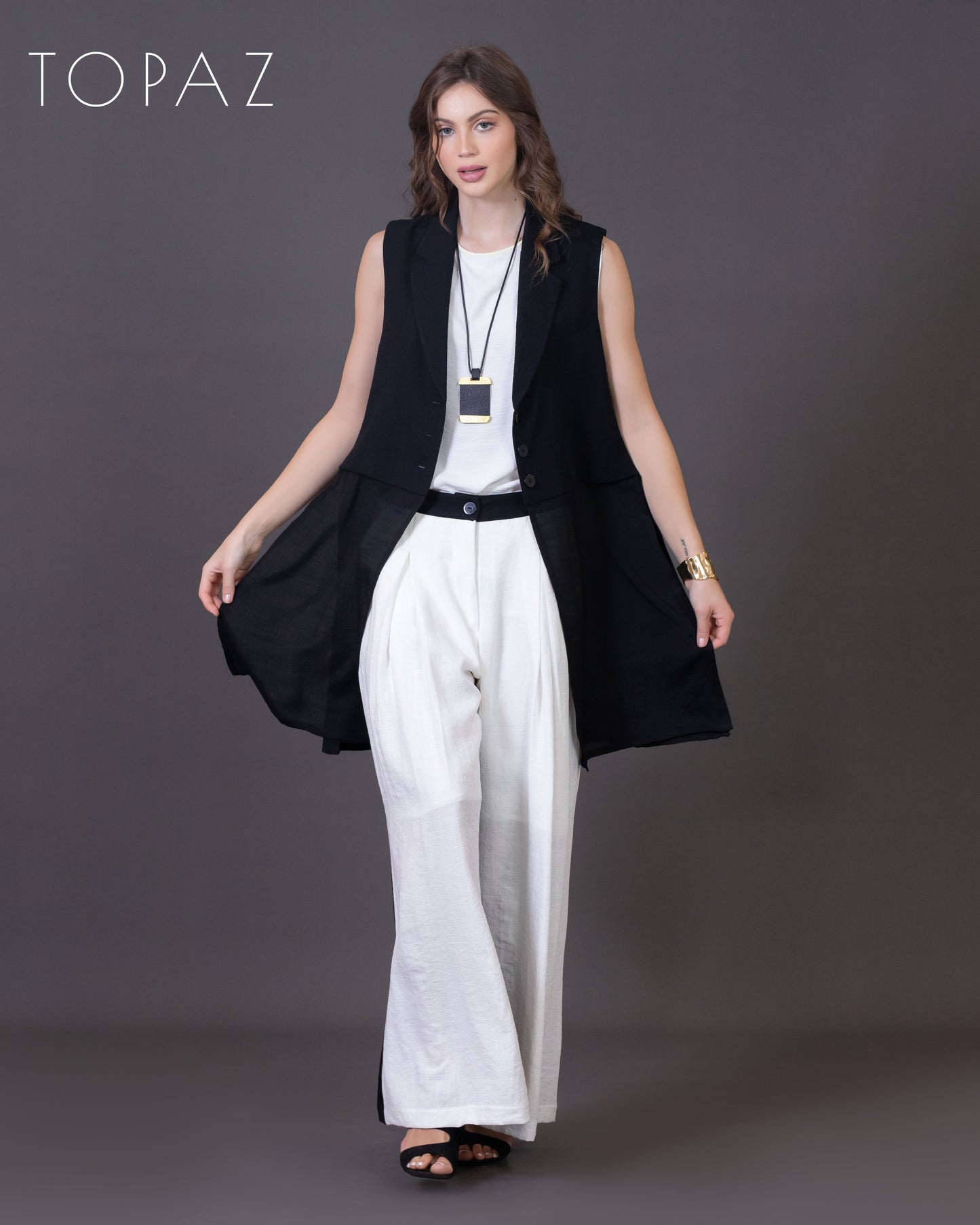 Black X White Pants