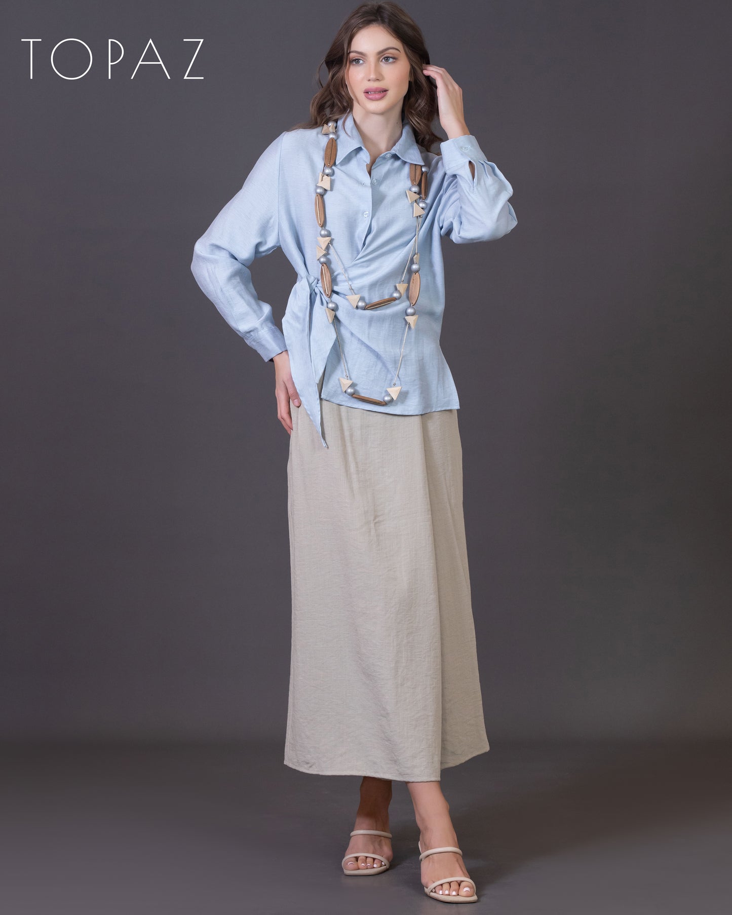 Pants with Skirt Panel