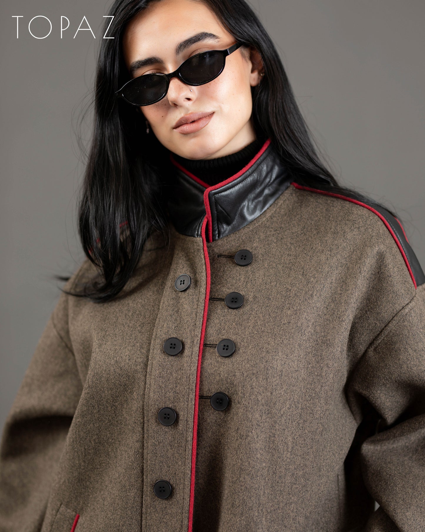 Jacket With Red Piping