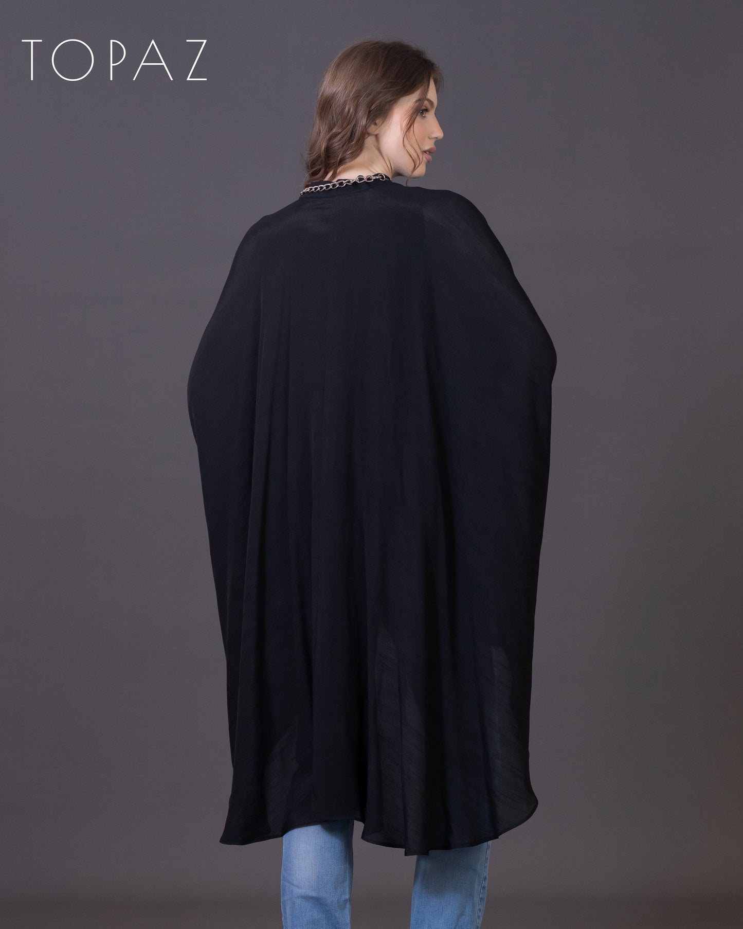 Two-Layer Voile Blouse