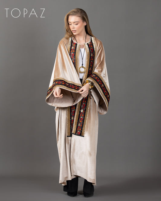 Gold Velvet Kaftan