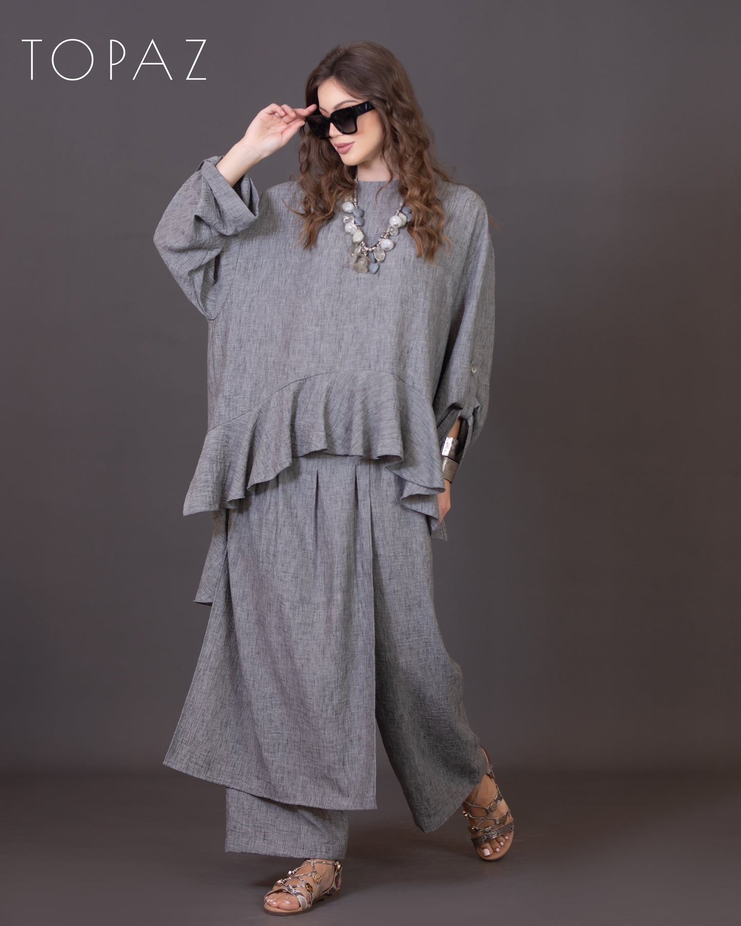 Ruffle Set with Panel