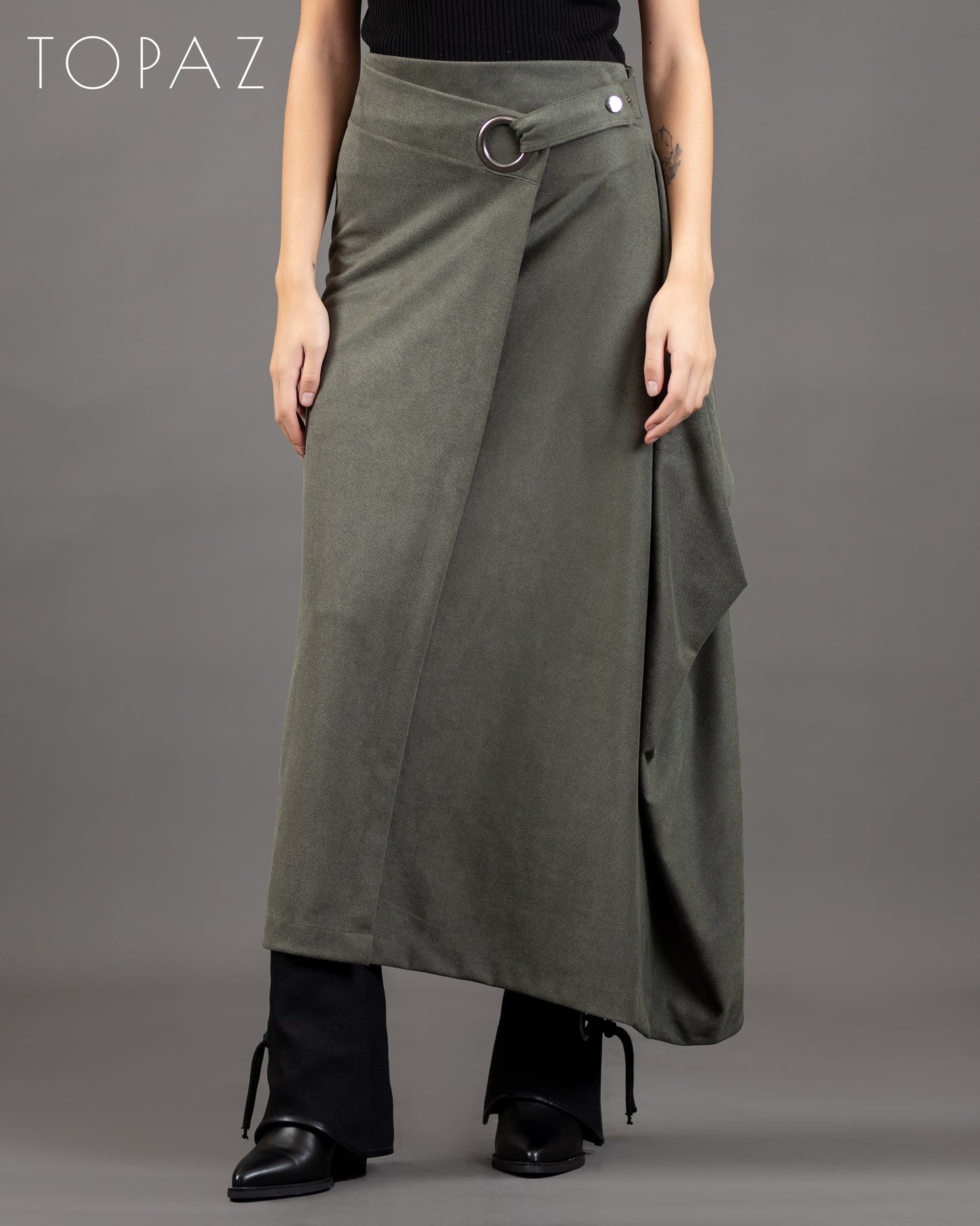 Skirt with Panel