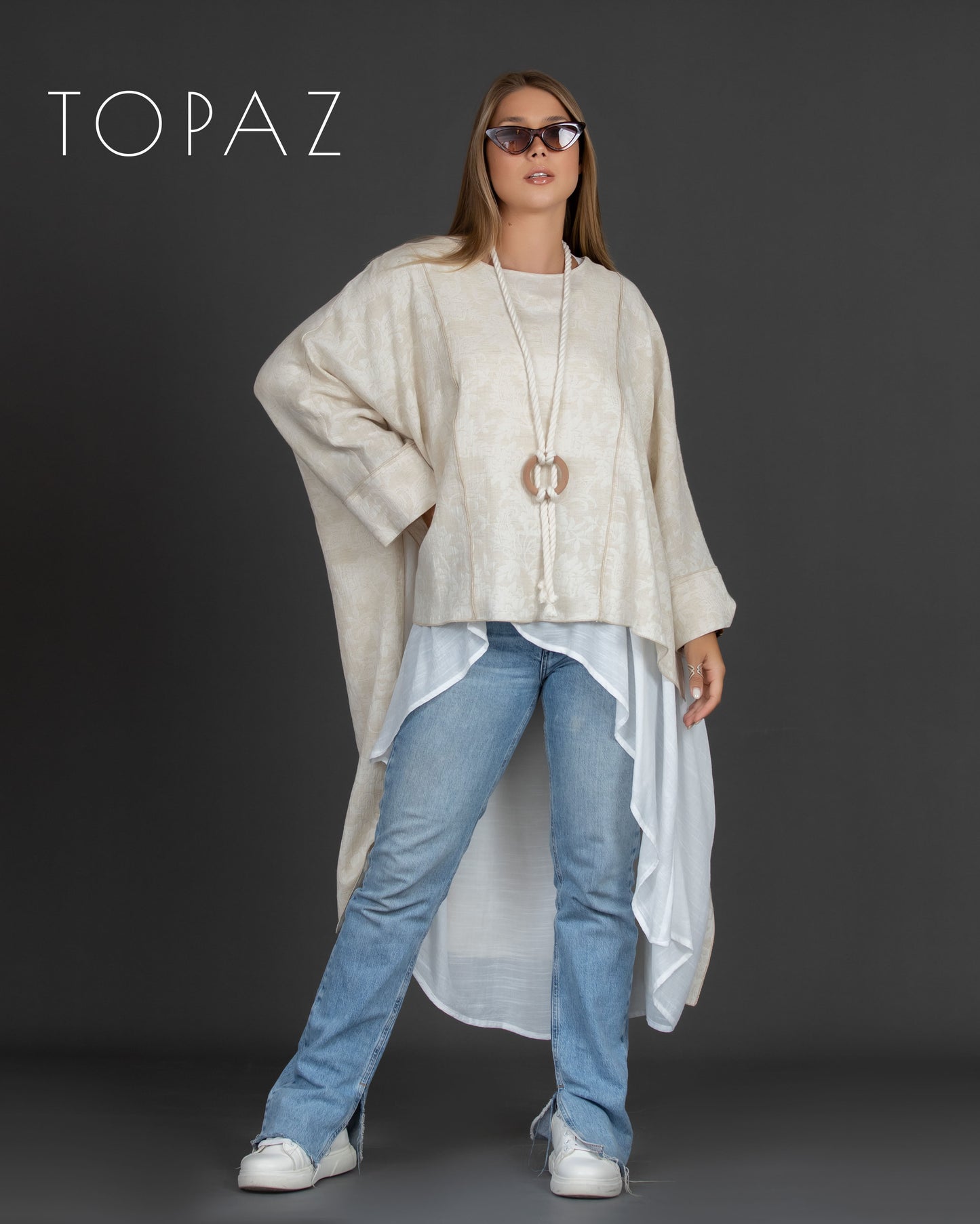 Linen Poncho