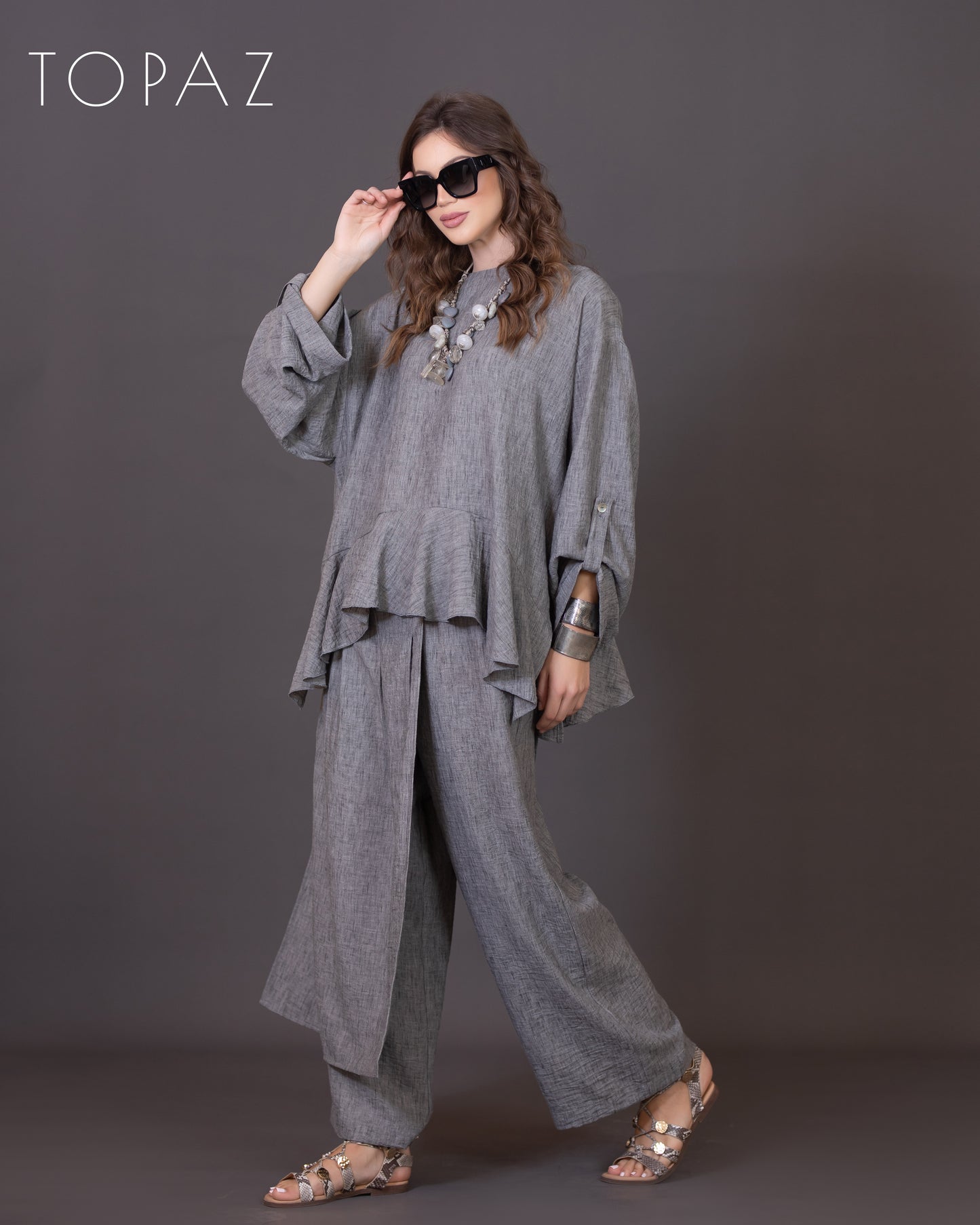 Ruffle Set with Panel