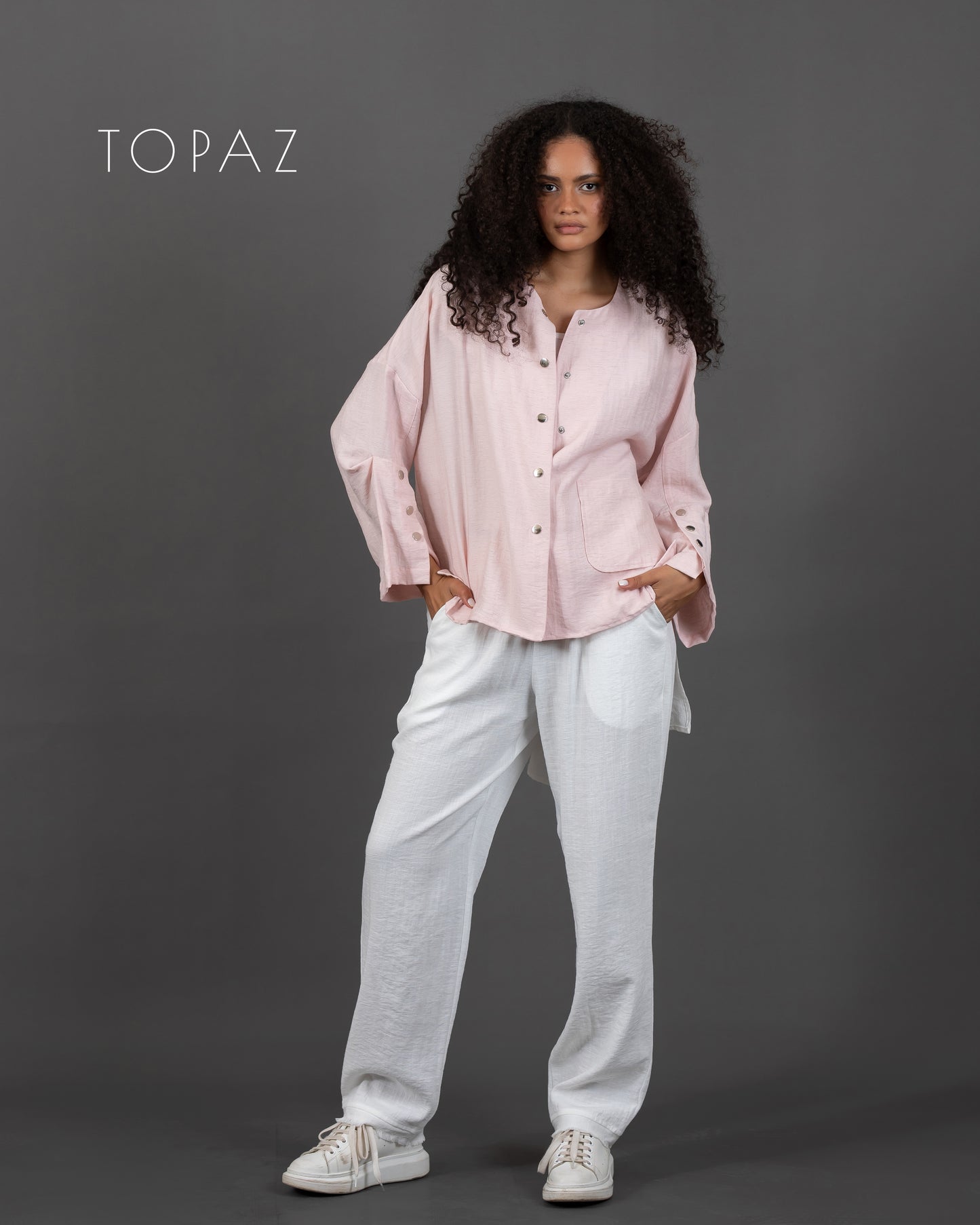 Blouse with Back Panel