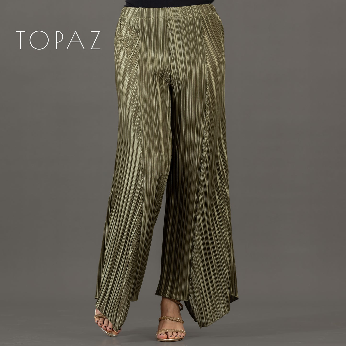 Pleated Pants