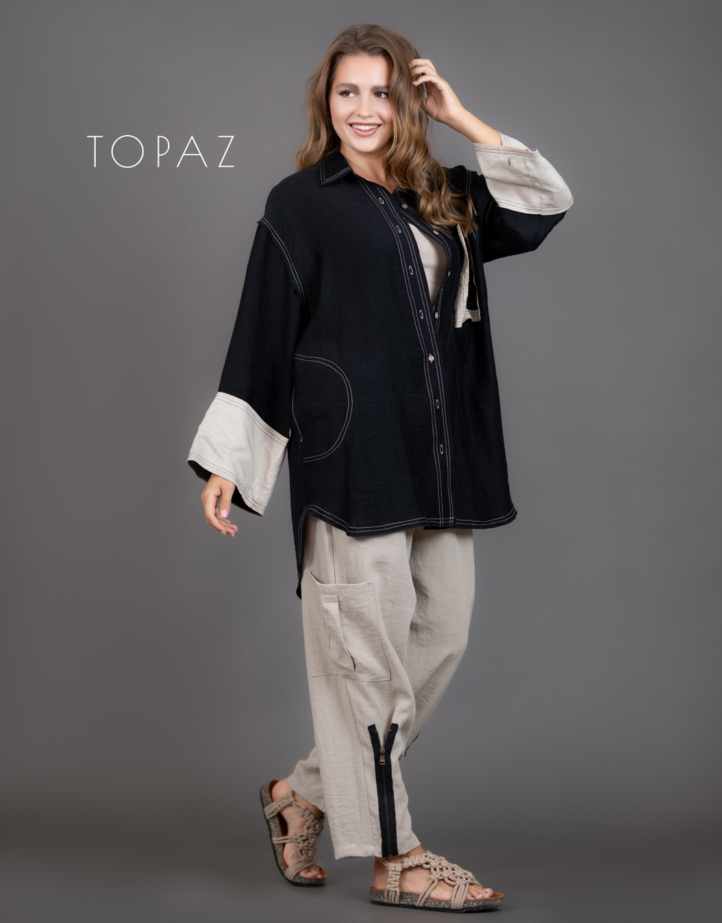 Blouse With Pocket