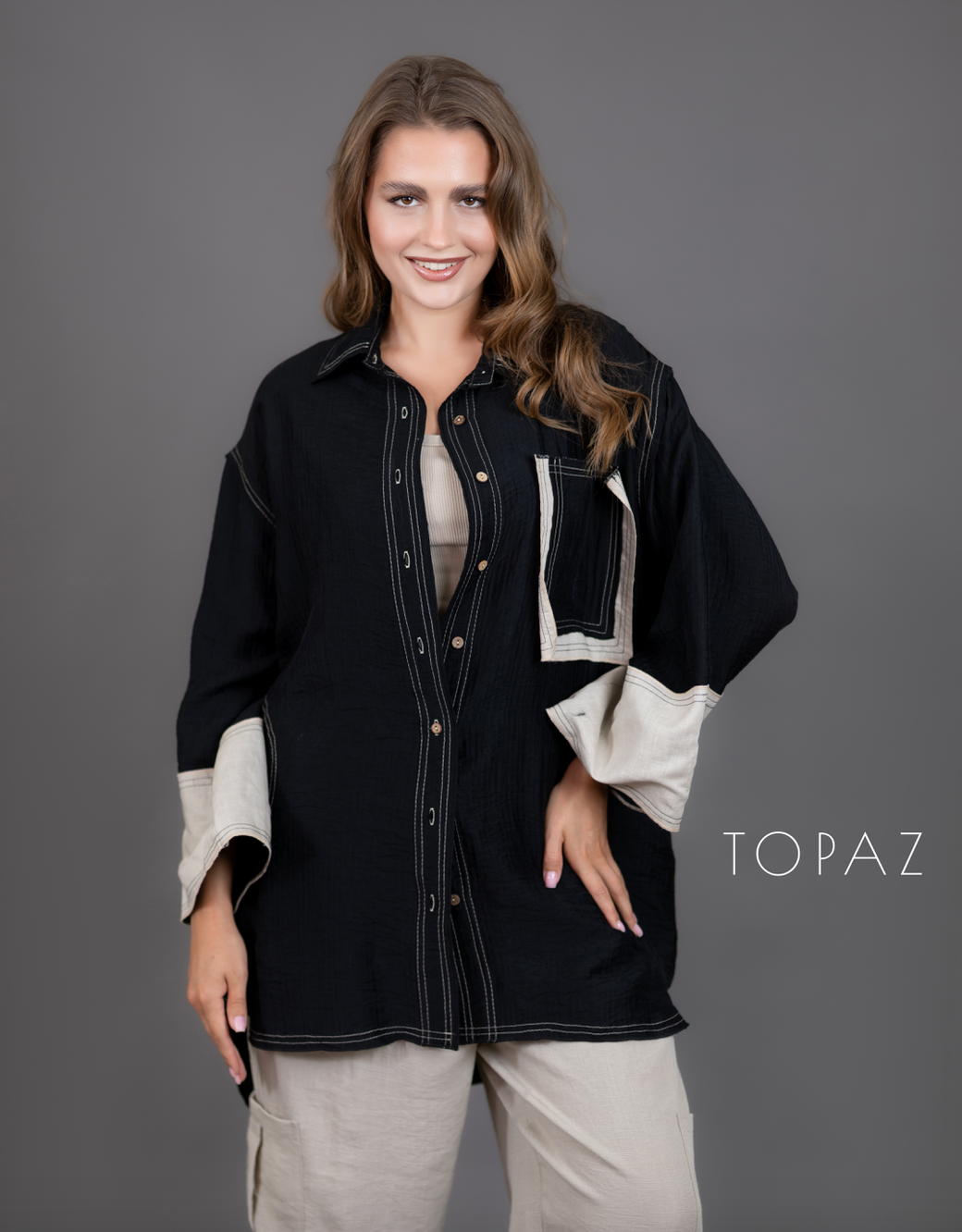 Blouse With Pocket