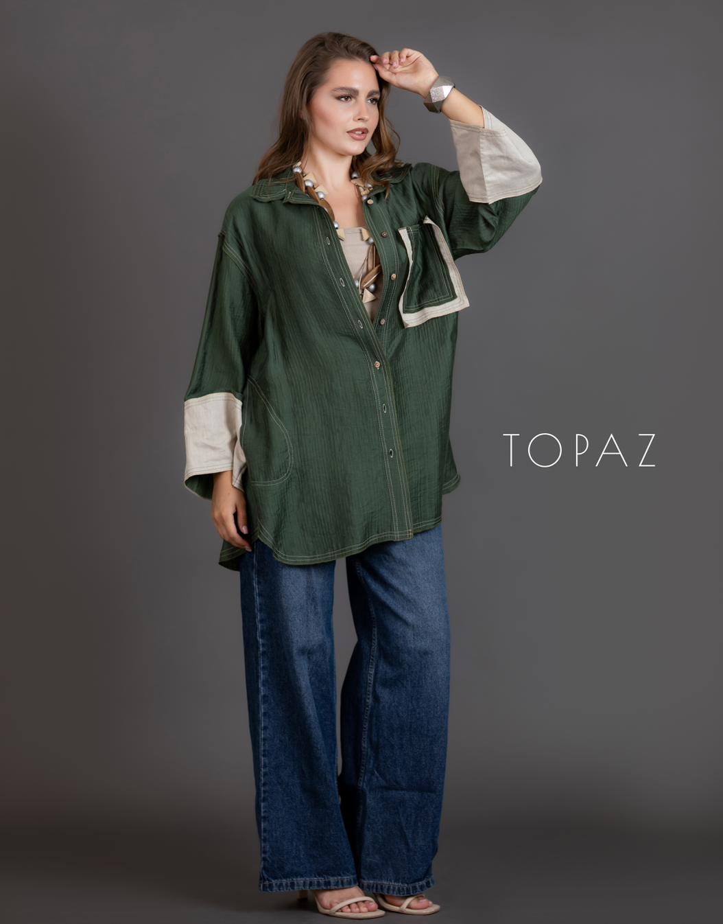 Blouse With Pocket