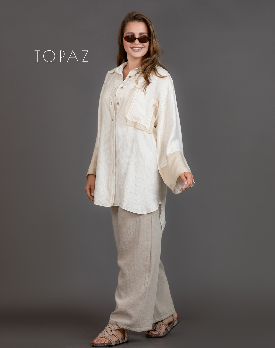 Blouse With Pocket