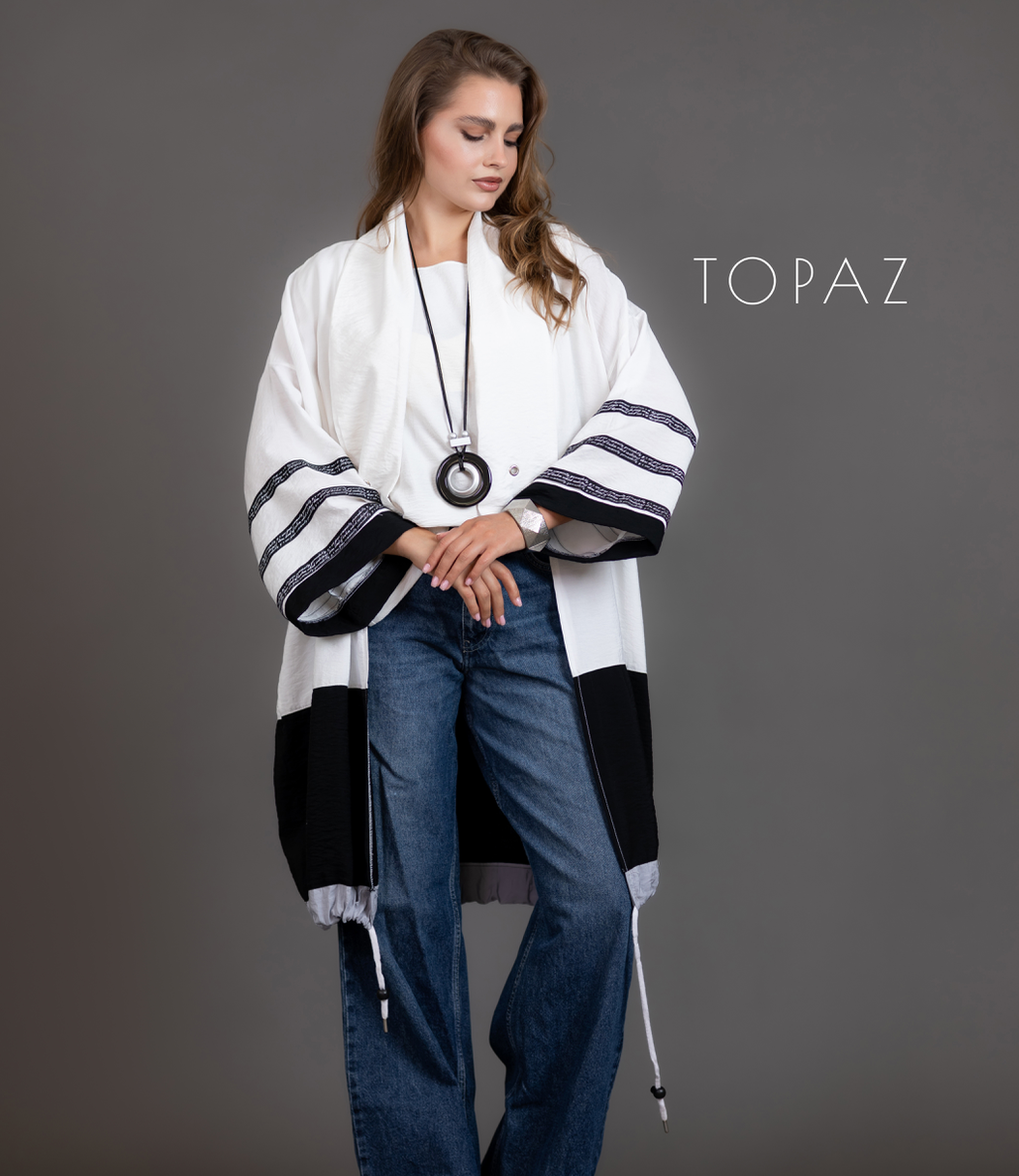 Cardigan With Back Print