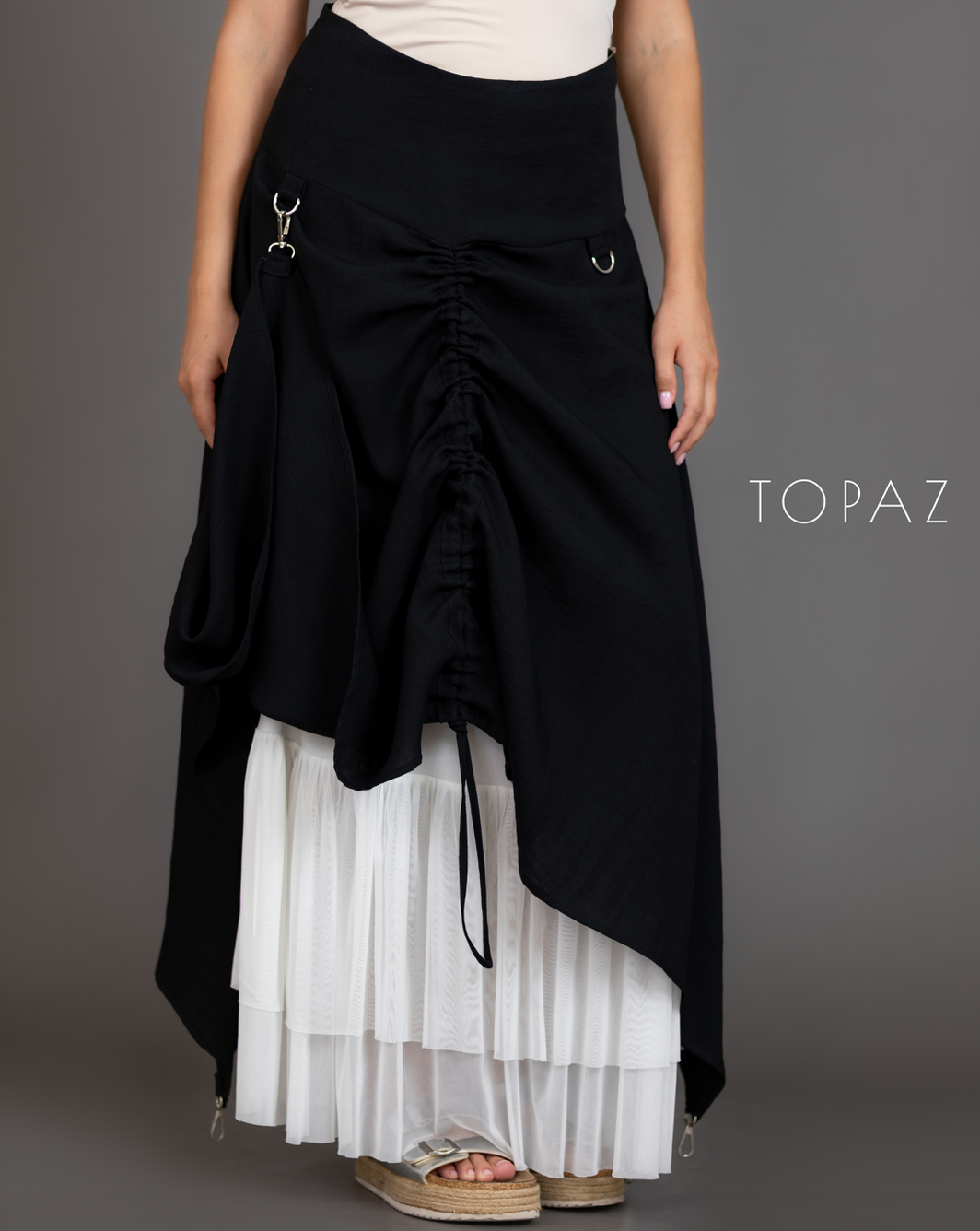 Skirt with Draping