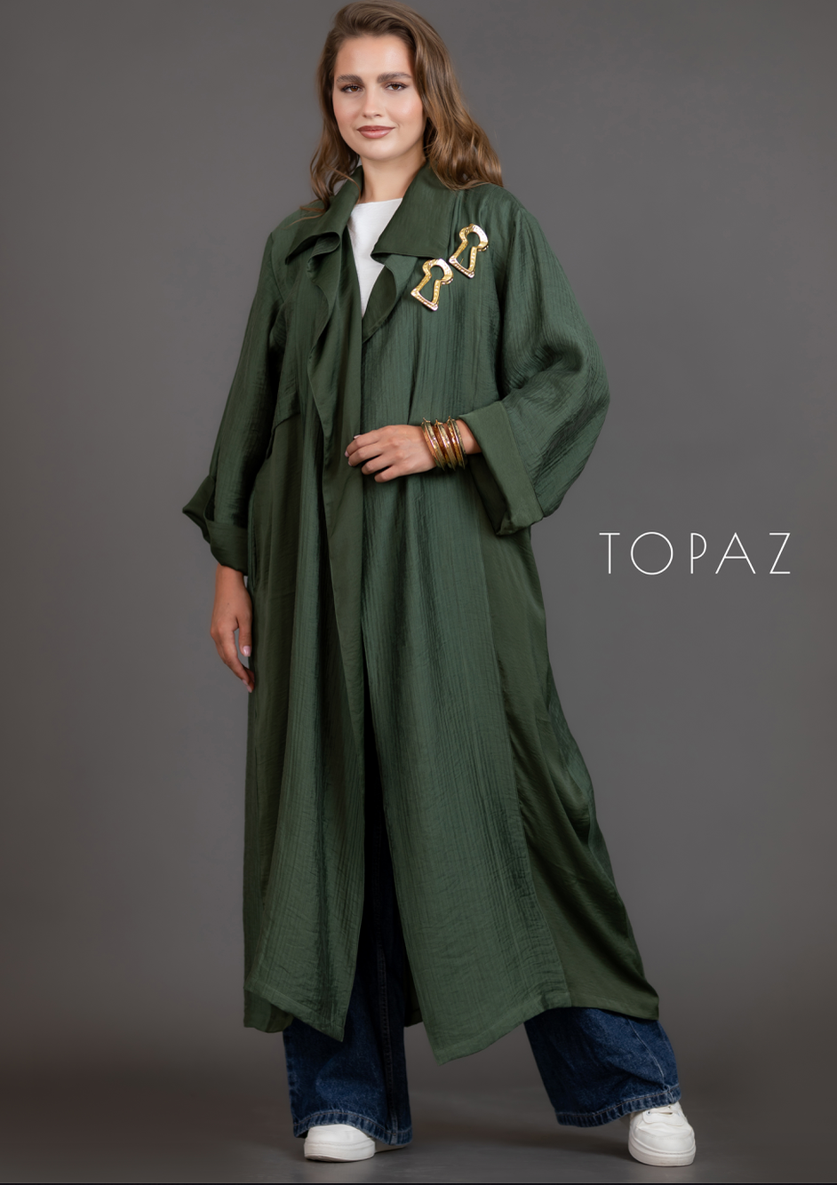 Cardigan With Satin