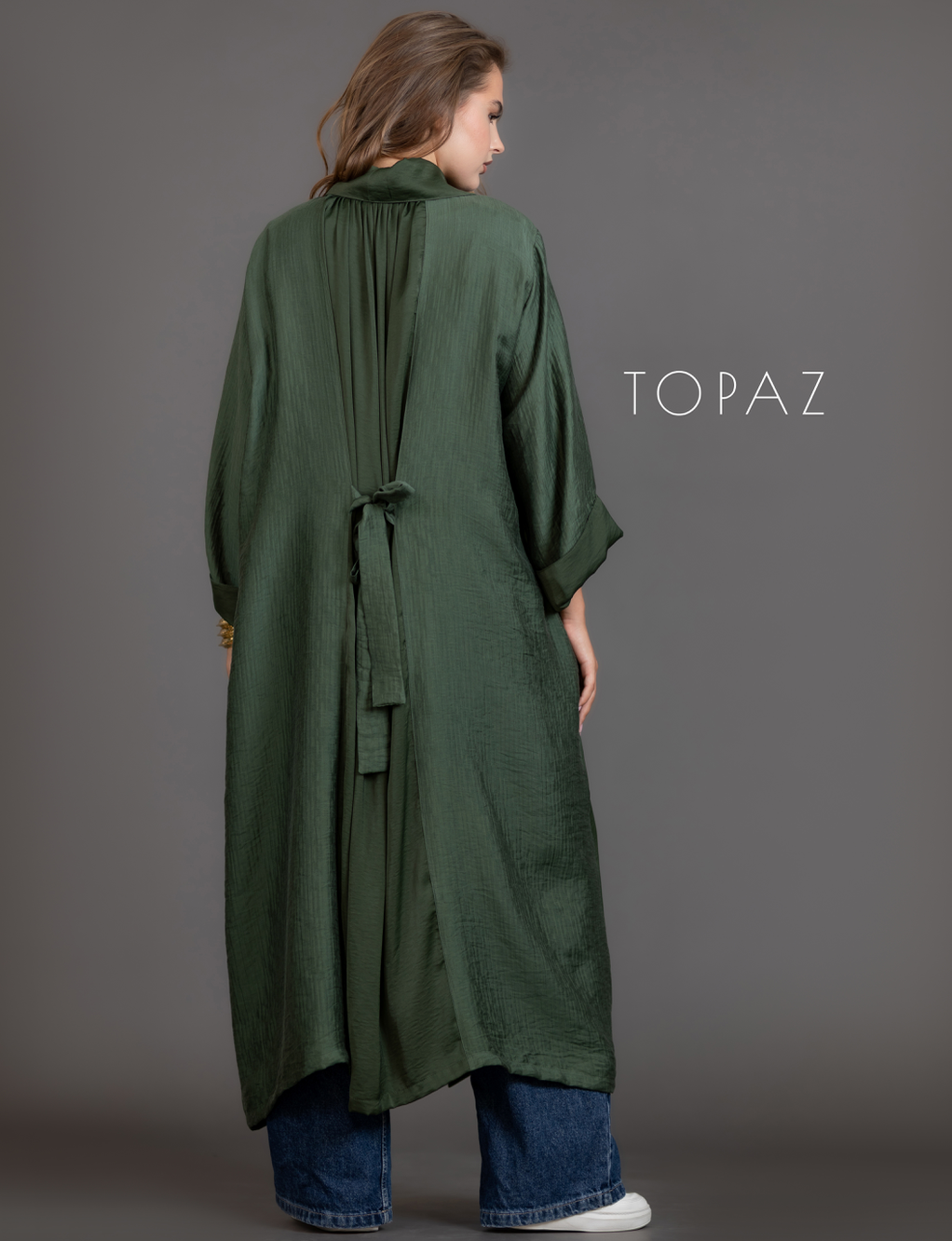 Cardigan With Satin