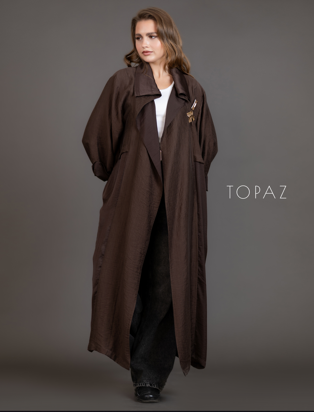Cardigan With Satin