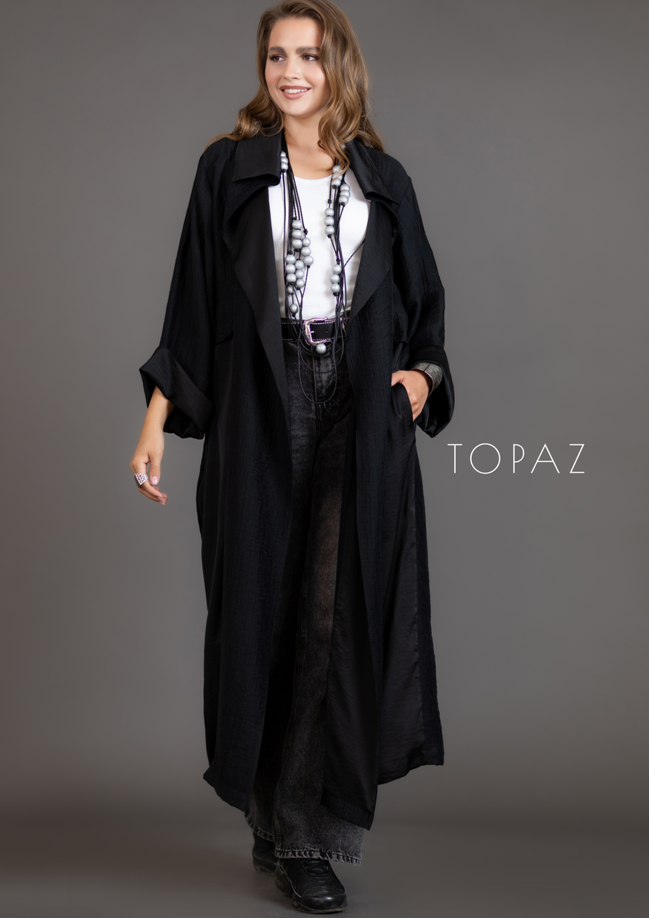 Cardigan With Satin