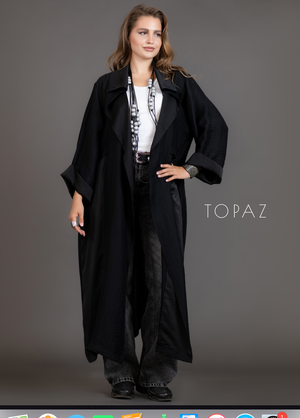 Cardigan With Satin