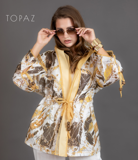Floral Jacket With Hood