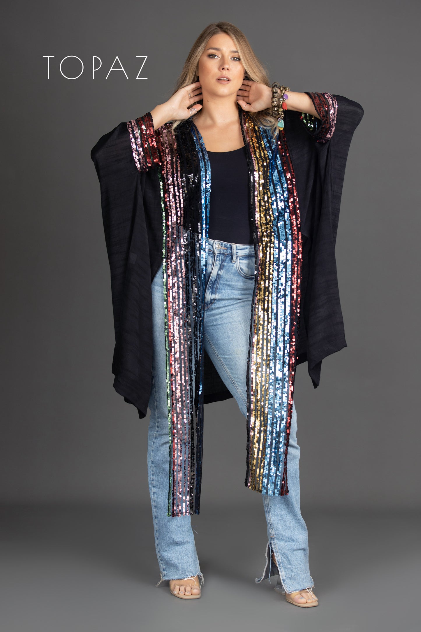 Cardigan with Sequins