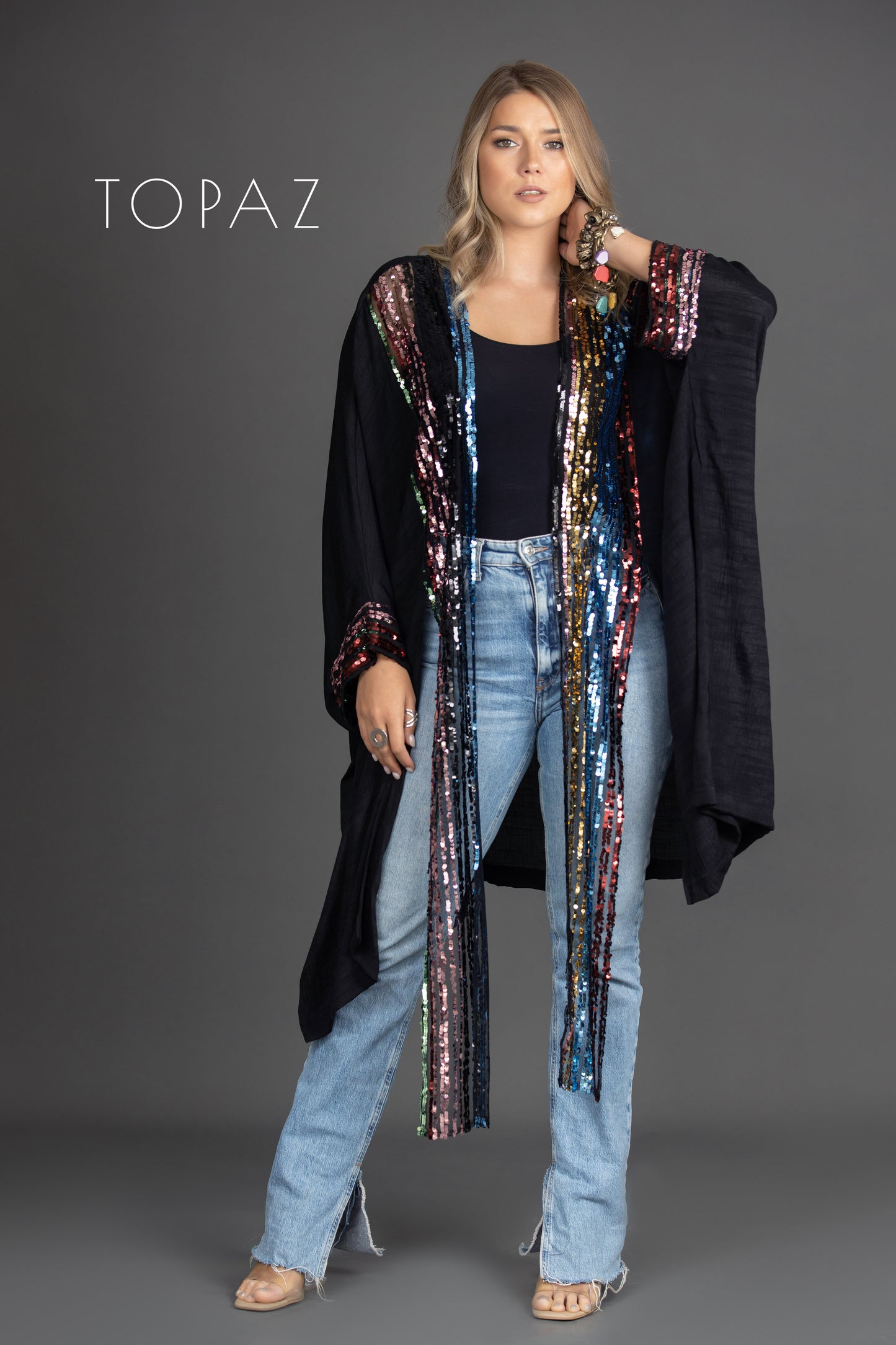 Cardigan with Sequins