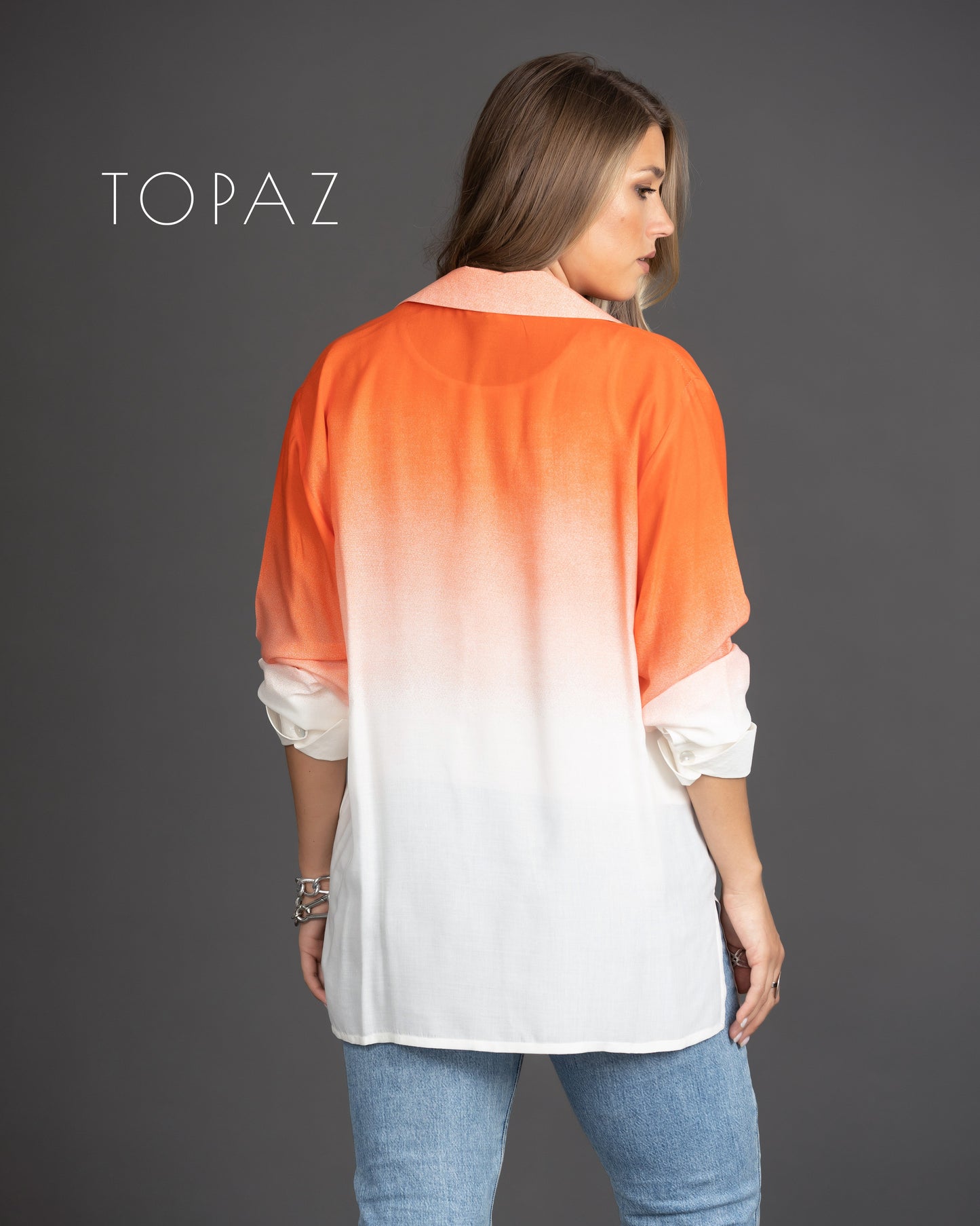 Gradient Rayon Blouse